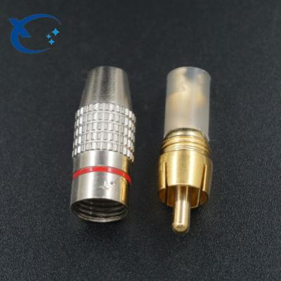 China audio & Hotsell Price Video Male Cable Dual Female Audio Plug RCA Connector for sale