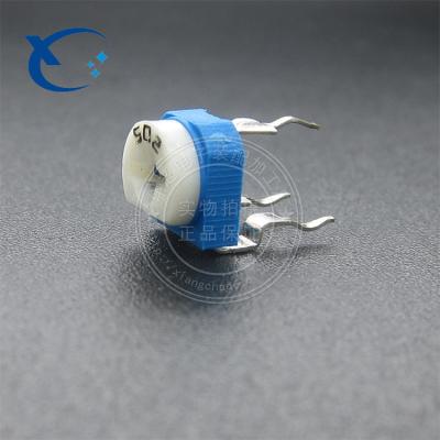 China RM065 10k 103 Ohm Blue White 10K Trimmer Variable Adjustable Potentiometer RM065 for sale