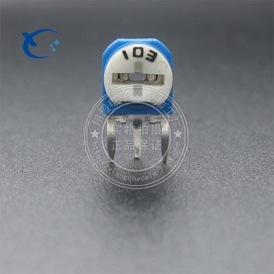 China RM063 10k 103 Ohm Blue White 10K Trimmer RM063 Variable Adjustable Potentiometer for sale