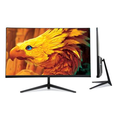 China Pitch Curved OEM Computer Monitor 21.5 LED IPS 1920x1080 22 Inch Desktop PC Flat FHD 144Hz with VGA Monitors for Gaming Workstation for sale