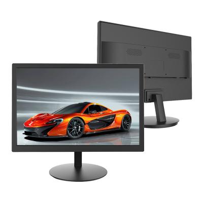 China Factory 19Inch Non Curved Cheap LED Monitor With VGA Black HD 75Hz LCD 19 Inch Business Gaming Desktop Computer Monitors for sale