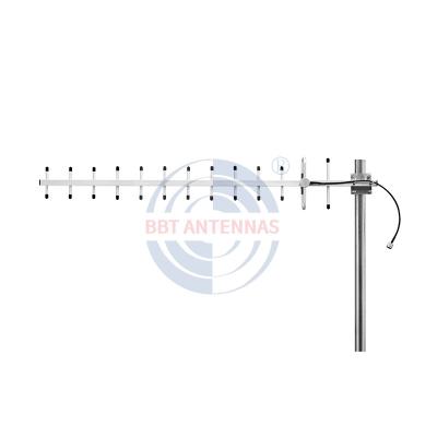 China Yagi 410-430MHz Height Gain Antena LORA UHF Directional Outdoor Yagi Antennas BBT-04YI11V09 for sale