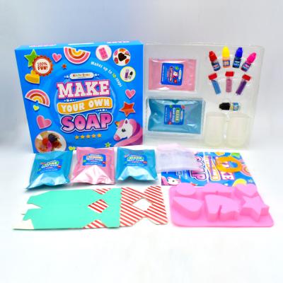 China Soap Making Kit Make Your Own Soap DIY Unicorn Soap Making Kit Toys for Girl for sale