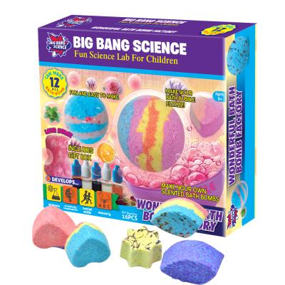 China DIY Bath Bomb Making Kit Toys Fun DIY Make Your Own Organic Fizzy Bath Bombs For Kids for sale