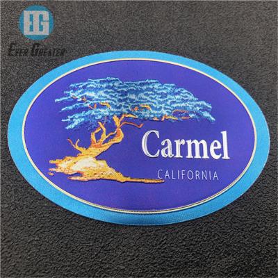 China Glossy Decorative Sticker Customized UV Protection Hologram Sticker for sale