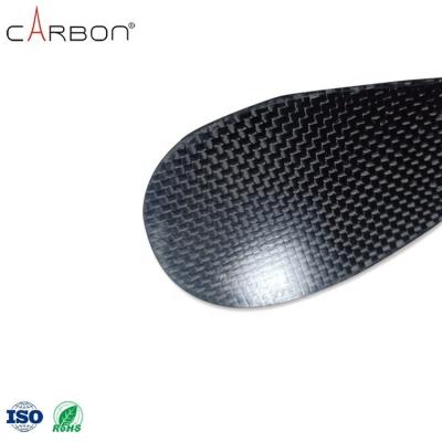 China Customized Logo Carbon Fiber Insole for Flat Feet Heat Moldable High Arch Foot Support for sale