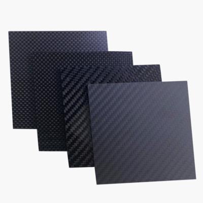 China Plate CNC Custom Machining Carbon Fiber with 3K Twill Plain Design and Press Technology for sale