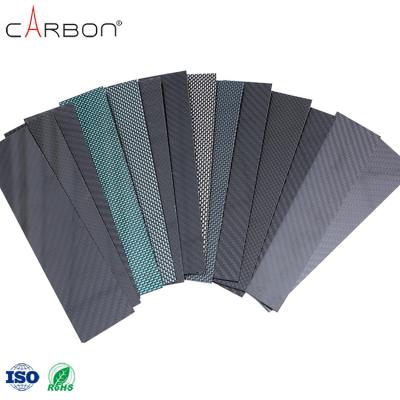 China Hot Item Matte Metallic Brushed 3K Carbon Fiber Sheet Plate With Cut 0.005% S Content for sale