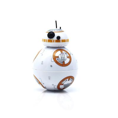 China Metal - Zinc Alloy Star X Struggle BB-8 Herb Grinder Grinder With Pollen Catcher Wholesale for sale