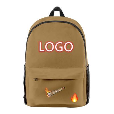 China Backwood 3d Cigar Print Backpack Waterproof Hot Selling Unisex Backpack Shoulder Bag Travel Backpack for sale