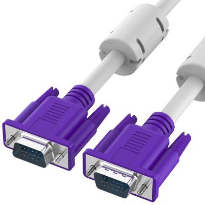 China HDTV factory wholesale 3+5VGA cable to undertake OEM high quality male to male 1.5-30m for personal computer commercial VGA cable for sale