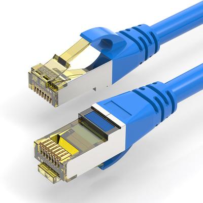 China Cat6 Ethernet Shield Cable Network Internet Cord - Solid, 550Mhz, FTP, CMR, Riser Rated, Pure Bare Copper Wire Cat6 Ethernet Shield Cable for sale