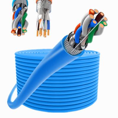 China Ethernet Lan Shield Network Cable Cat7 CCA Utp Cat7 Cat7 FTP 305m Protect 305m Network Cable for sale