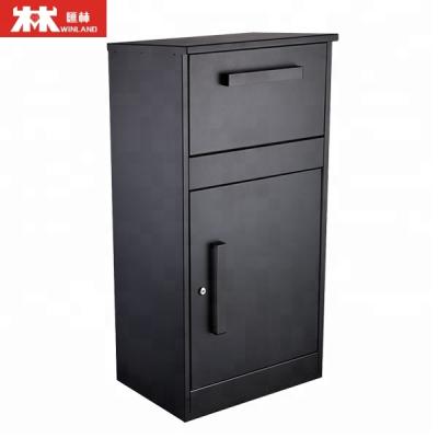 China Large Design Classic Parcel Box Drop Parcel Standing Postal Mailboxes Share Delivery Box for sale