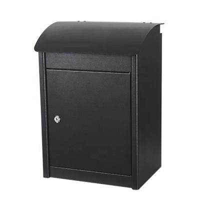 China Wall Mounted Durable Parcel Box Outdoor Parcel Drop Box Galvanized Steel Parcel Delivery Box for sale