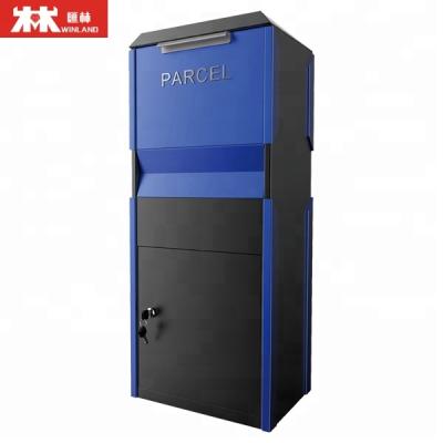 China Anti - Corrosion Galvanized Steel Parcel Delivery Box for sale