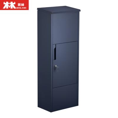 China Free Standing Galvanized Steel Parcel Lockable Safe High Security Parcel Max Size: 290*130*300mm for sale