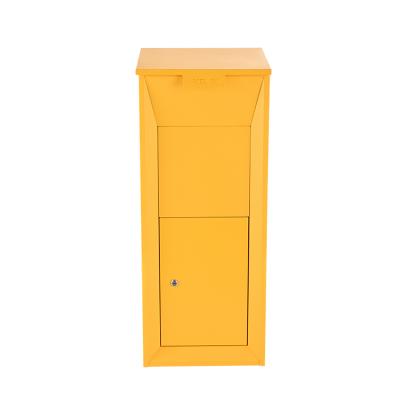 China Free Standing Galvanized Steel Lockable Parcel Drop Box Max Parcel Size: 330*190*300mm for sale