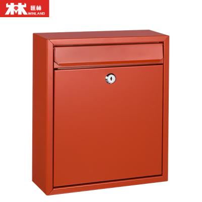 China Hot Selling Winland Amazone Letter Box Key Lock Classic Mailbox High Quality Apartment Mailbox for sale