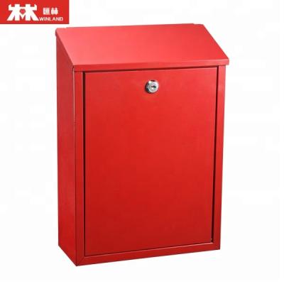 China High Grade Wall Mounted Galvanized Steel Mailbox For Apartment Door Mailbox for sale