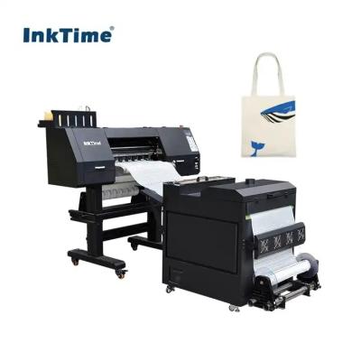 China Hotels I3200 print head dual head PET film dtf printer large format dtf printer 60cm dtf printer machine for sale