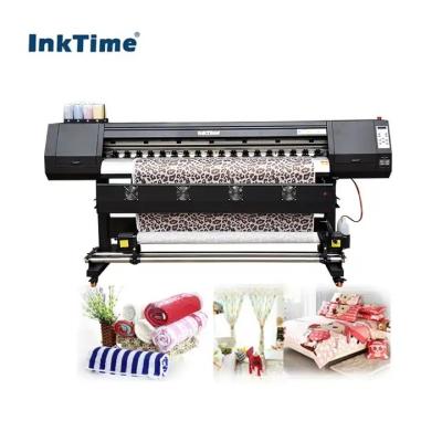 China Garment Shops Sublimation Heat Transfer 1.9m I3200 Full Large 2 Print Head Polyester Sublimation Printer Dye Sublimation Photo Printer for sale