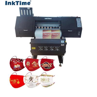 China Garment Shops 650MM Double Printhead Sublimation Printer Cushion Cover Small Non Woven Fabric Sublimation Photo Printer for sale