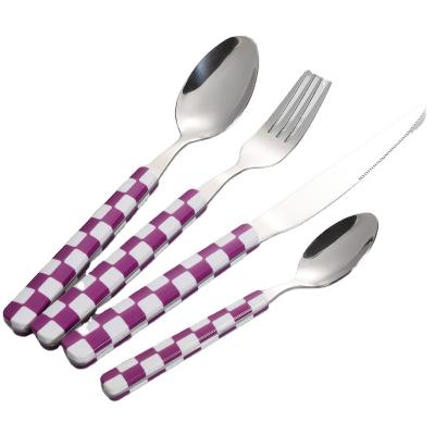 China Logo Luxury Reusable Flatware Viable Cutlery Set 304 Stainless Steel Wholesale Customized Space Business Party Gifts Elegant CLASSIC for sale