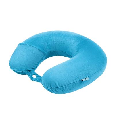 China Anti-Static Travelsky Customized Factory Travel Neck Pillow U Shaped Camping Soft Memory Foam for sale