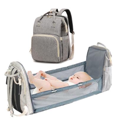 China 2020 Hot Selling Washable Backpack OEM Baby Diaper Bag And Mom Diaper Bag Backpack for sale