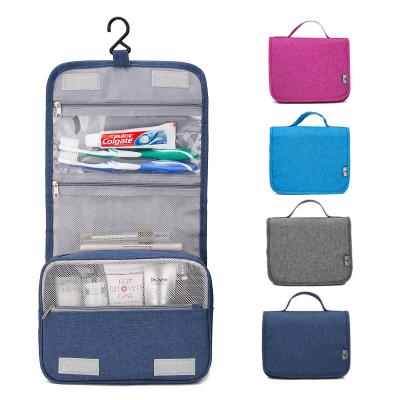 China Custom Large Capacity/Portable Eco-friendly Hanging Makeup Artist Travel Bag Camping Toiletry Cosmetic Bag for sale