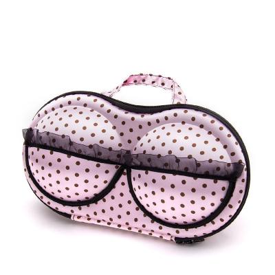 China Travelsky Viable Wholesale EVA Bra Bag Women Travel Organizer Underwear Storage Bag for sale