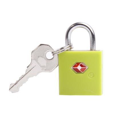 China Custom Travel Travelsky Travel TSA Security Lock Luggage Padlock With Plastic Seal for sale