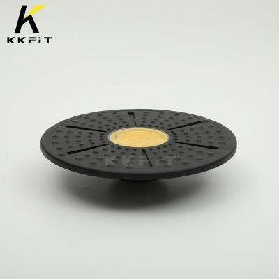 China Eco-friendly Wholesale Custom Home Fitness Plastic Wobble Balance Board for sale