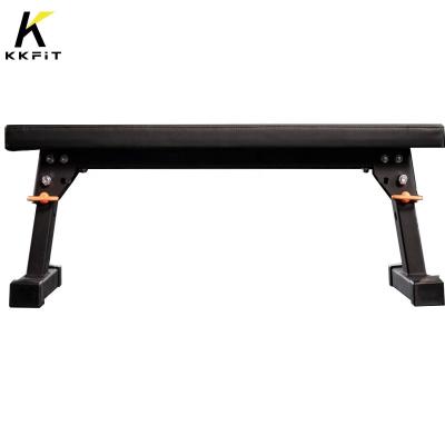 China Commercial KKFIT Custom Strength Training gym Equipment Fold Up Utility weight flat Bench for sale