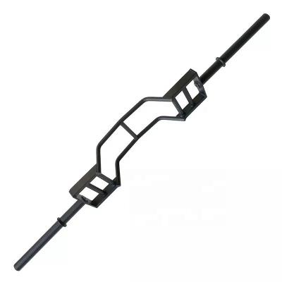 China Standard Weight Wholesale Custom Hot Sale Weight Lifting Custom Logo Special Multi Grip Bar Fitness Curl Barbell Bar for sale