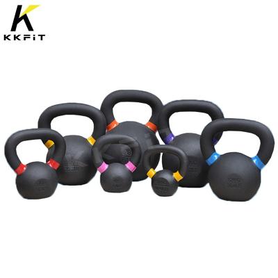 China Commercial Use Custom Professional Training Weightlifting Powder Coated Cast Iron Kettlebell/Competition Kettlebells for sale