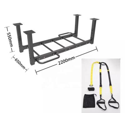 China Home Use KKFIT Custom Gym Wall Mounted Pull Up Bar Wall Climbing Rack for sale