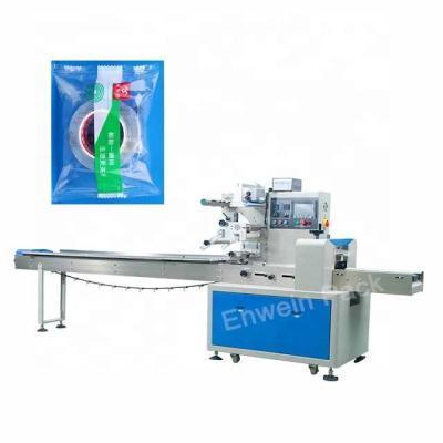 China Food Office Supplies Landmark Postcard Scottish Stripe Flow Packing Machine for sale