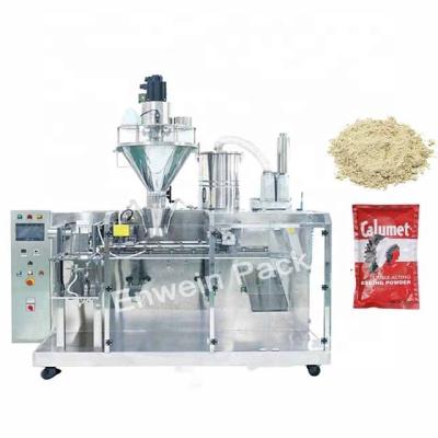 China Premade Bags Full Automatic Horizontal Packing Machine Stand Up Pouch Baking Powder Cake Powder Suda Flour Doypack Machine Equipment for sale