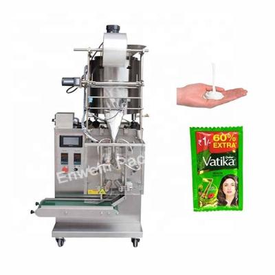 China Automatic Shampoo Food Liquid Liquid Sachet Detergent Filling Packing Machine for sale