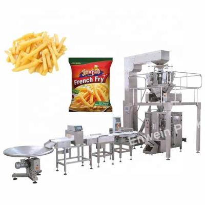 China Whole Automatic Food Packing Line Potato Chips Fried Chips Vertical Packing Machine for sale