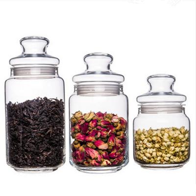 China Hot Sale China Food Storage Glass Cream Jar Glass Jar Empty Cancle Glass Jar for sale