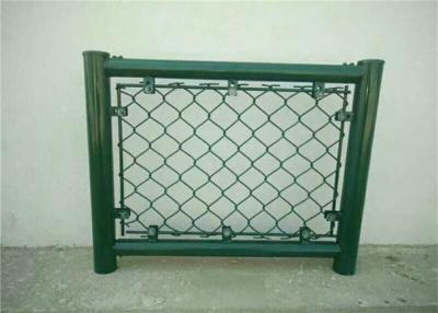 China Easily Assembled Flexible 4m Diamond Chain Link Fencing for sale