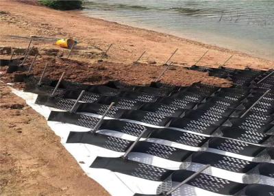 China Stabilize Embankments Welding Height 100mm Geocell Ground Grid for sale