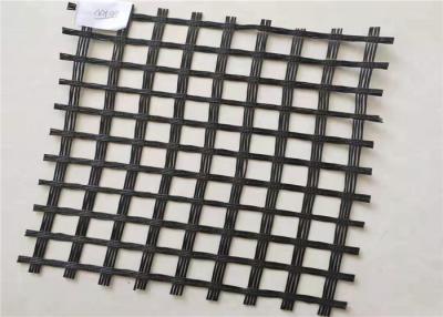 China Heat Resistant Bidirectional Glass Fiber Geogrid For Road Reinforcement for sale