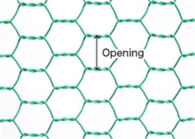 China Antierosie Omgekeerd Weefsel 30m Hexagon Metaalnetwerk Te koop