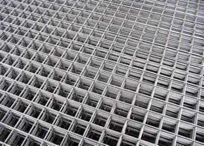 China Silver Color Square Hole 21 Gauge Weld Mesh Fence Panels for sale