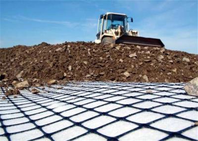 China Asphalt Reinforcement Fiberglass Geogrid 100KN Te koop