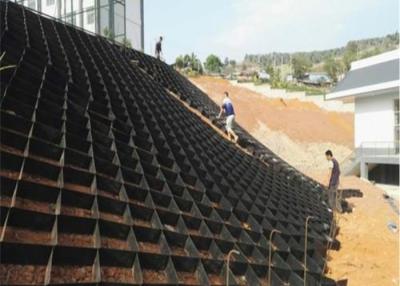 China Gravel Grid 75mm Geocell Confinement System For Road Construction for sale